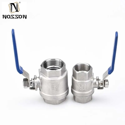 커스터마이징 포트 크기 1/2 &quot; 4 &quot; SS 고압 1PC 육각형 스레드 2000wog 식품 및 음료 산업용 볼 밸브