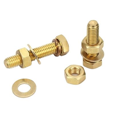 INCH 측정 시스템 융합물 생산 공장용 구리 헥스 헤드 볼트 M3 M4 M6 M8 M10