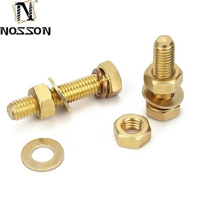 INCH 측정 시스템 융합물 생산 공장용 구리 헥스 헤드 볼트 M3 M4 M6 M8 M10