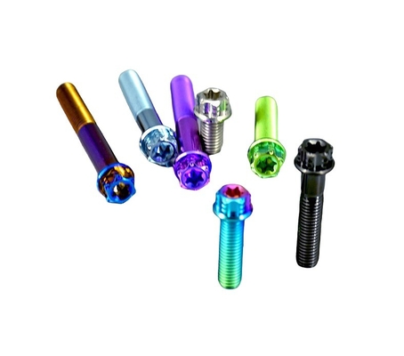 인치 측정 ISO 표준에서 모터사이클 사용자 정의를위한 GR5 티타늄 합금 볼트 및 스크루의 직접 공급