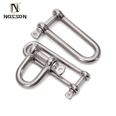 정밀 발사 기술 스테인레스 스틸 장형 리프팅 Dee 스크루 핀 Ss304 또는 Ss316 D 활 디자인으로 묶음