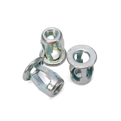 메트릭 M5 평면 머리 슬로트형 바디 잭 견과류 블라인드 리벳 견과류 중량 고정용