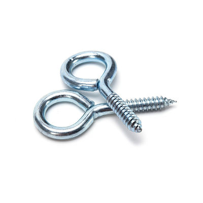 DIN 표준 스테인리스 스틸 눈 볼트 자율 탭 헝깅 오픈 눈 갈고리 M2.5 C형 나사 볼트 INCH 측정 시스템