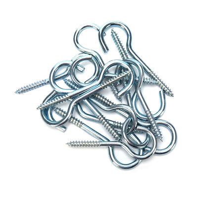 JIS 표준 눈 갈고리 나사 탄소 강철 목재 나선 M1.6 M2 M2.5 M3 M4 M5 M6 M8 M10 M12 M14 M16 M20 흑색 스테인리스