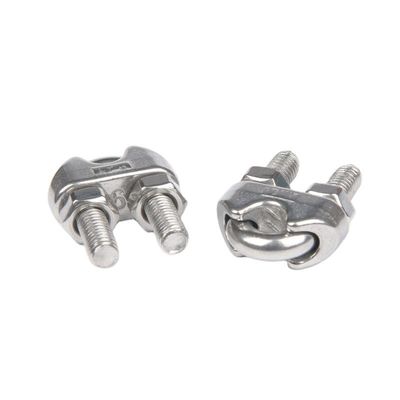 DIN 표준 스테인레스 스틸 케이블 관리 와이어 로프 클립 중량 애플리케이션에서 12mm 케이블 보호