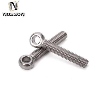 JIS 표준 스테인리스 스틸 눈 볼트 얇은 가닥 진크 접착 끝 인치 측정 OEM 사용자 지정