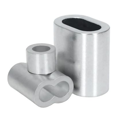 M6 1.6-5.5mm 해상 상업용 장선 단일 더블 소금 물 크림핑 알루미늄 낚시 크림핑 수면 GB 표준 소금 물