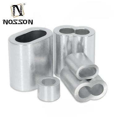 M6 1.6-5.5mm 해상 상업용 장선 단일 더블 소금 물 크림핑 알루미늄 낚시 크림핑 수면 GB 표준 소금 물