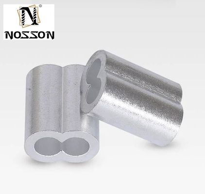 M6 1.6-5.5mm 해상 상업용 장선 단일 더블 소금 물 크림핑 알루미늄 낚시 크림핑 수면 GB 표준 소금 물