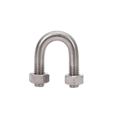 고강성 스테인리스 스틸 M8 평면 U 볼트
