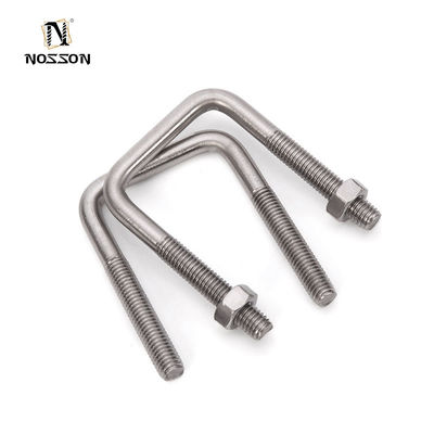 고강성 스테인리스 스틸 M8 평면 U 볼트