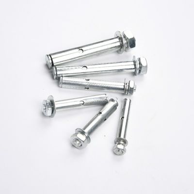 브라운 스틸 M6 M8 M10 확장 앵커 볼트 고정 볼트 쉴드 앵커와 헥스 볼트