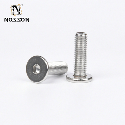 젤리화된 헥사곤 소켓 카운터심크 헤드 기계 나사 M1.6 M2 M2.5 M3 M4 M5 M6 M8 M10 M12 M14 M16 M20