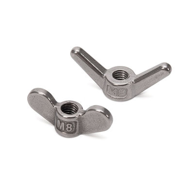 부식 내성 사용자 지정 로고 DIN315 나비 날개 견과류 스테인레스 스틸 304 316 검은 산화 원형 마무리