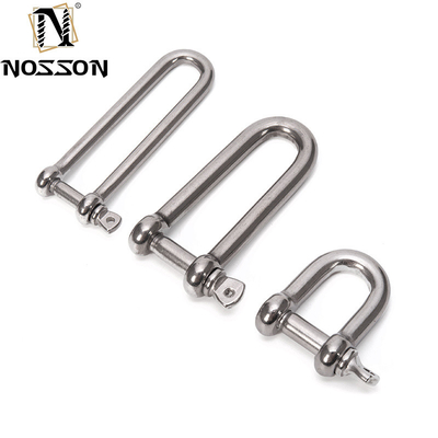 소매 산업 솔루션의 리프팅을위한 콜러 핀과 함께 8mm 닦은 해상 D형 DIN82101 중량 하드웨어 사슬