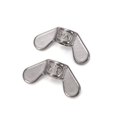 광산용 용품용 ANSI/ASME 표준 건강 관리 DIN 315 주황 접착 합금 강철 나비 견과류