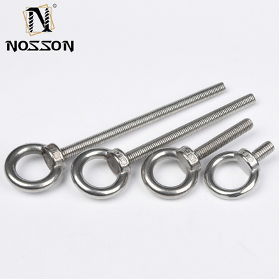 스테인리스 스틸 304 눈 볼트 리프팅 눈 볼트 링 나사 루프 구멍 볼트 케이블 로프 리프팅 M3-M36 끝 가루화