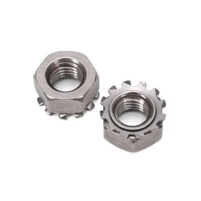 메트릭 측정 시스템 ZINC PLATED M6 M8 스테인리스 스틸 K 견과류와 ANSI/ASME 표준 및 자유 회전 세척기