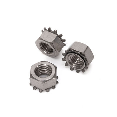 메트릭 측정 시스템 ZINC PLATED M6 M8 스테인리스 스틸 K 견과류와 ANSI/ASME 표준 및 자유 회전 세척기