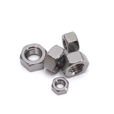 일반 산업의 경험있는 고정기 제조 ANSI/ASME 표준 M2-M24 평면 마무리 스테인리스 스틸 육각형 견과류