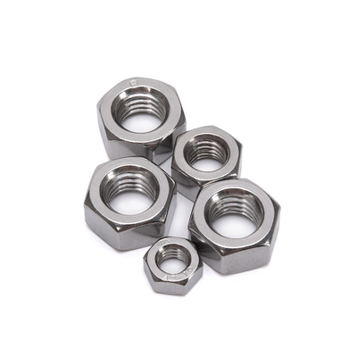 일반 산업의 경험있는 고정기 제조 ANSI/ASME 표준 M2-M24 평면 마무리 스테인리스 스틸 육각형 견과류
