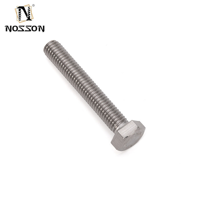 SS 304 316 진열제철 DIN931 DIN933 반 실드 헥스 헤드 볼트 및 나트 M3 M4 M5 M6 M8 M10 M12 M14 M16 M20 평면 마무리