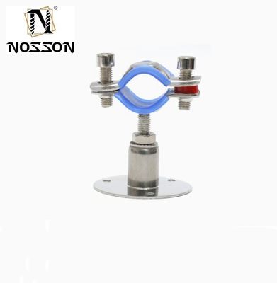 16-300mm 파이프 표준 스테인레스 스틸 파이프 핸저 2 나사 반지 및 고무