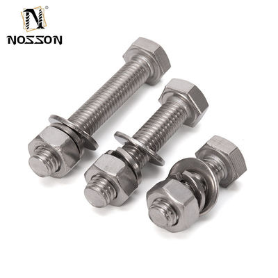 스테인리스 스틸 304 316 316L DIN 931 DIN 933 산업용 헥사곤 머리 볼트 m3 m4 m5 m6 m8 m10 m12 m14 m16 m20