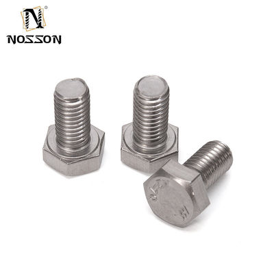 스테인리스 스틸 304 316 316L DIN 931 DIN 933 산업용 헥사곤 머리 볼트 m3 m4 m5 m6 m8 m10 m12 m14 m16 m20
