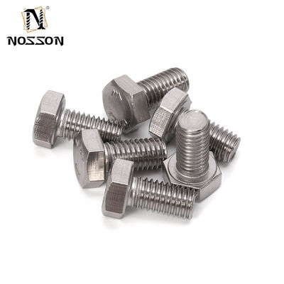 스테인리스 스틸 304 316 316L DIN 931 DIN 933 산업용 헥사곤 머리 볼트 m3 m4 m5 m6 m8 m10 m12 m14 m16 m20