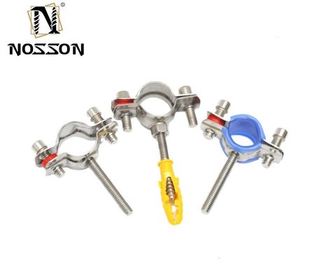 16-300mm 파이프 ODM 지원 우리는 GB 표준 스테인레스 스틸 고무 라인 파이프 클램프와 함께 덮어있어