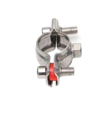 16~300mm 의료용 표준 스테인리스 스틸 304 파이프 지원 클램프 위생용 빠른 파이프 클램프 고정 장치