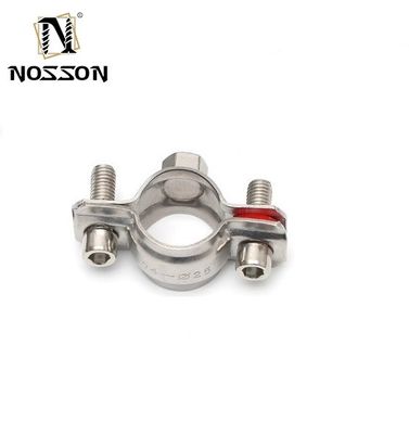 16~300mm 의료용 표준 스테인리스 스틸 304 파이프 지원 클램프 위생용 빠른 파이프 클램프 고정 장치