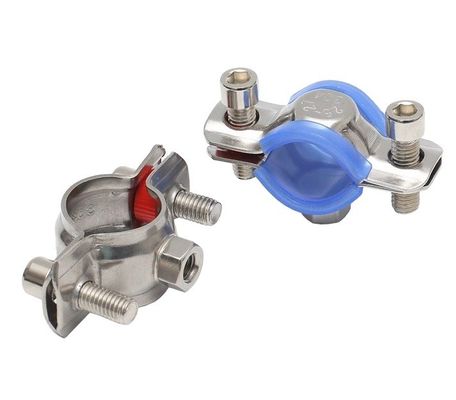 JIS 표준 16-300mm 고무 부착 중량 파이프 클램프