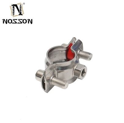 중공업 지원 16-300mm 둥근 파이프 클립과 볼트 디자인 및 고무 포름 메트릭 측정 시스템 사용자 정의