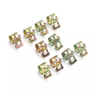 인스톡 진크 진공 스프링 연료 오일 물 Cpu Hose 클립 파이프 튜브 밴드 클램프 금속 고정기 스프링 클립 연료 클램프 허프 공기 튜브