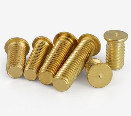 자체 클린칭 스터드 웰드 스크루 M8 닦는 끝 스테인리스 스틸 산업 표준 닦는