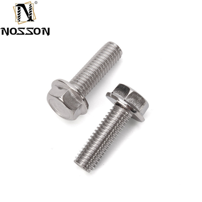 A2-70/A4-80/304/316 등급 블랙 플랜지 볼트 DIN 표준 스테인리스 스틸