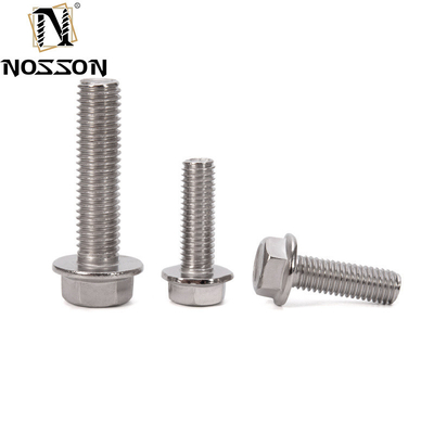 A2-70/A4-80/304/316 등급 블랙 플랜지 볼트 DIN 표준 스테인리스 스틸