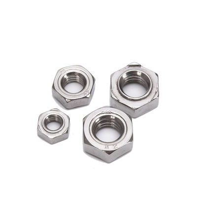 젤리화 스테인리스 스틸 SS304 SS316 볼트용 헥스 헤드 견과류 식품 음료 산업에서 선호되는 선택 GB 표준