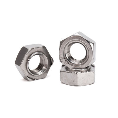 식품 음료 산업 고정 M6-1.0 M8 제국 측정 시스템 및 ISO 표준과 함께 헥스 용접 견과류