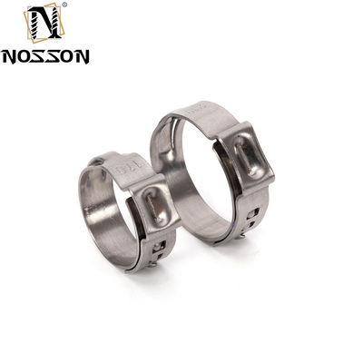 중량 클램프 메트릭 측정 시스템 사용자 지정 지원 얇은 두께 단일 귀 튜브 클램프