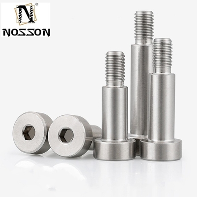 스테인리스 스틸 304 원형 머리 금속 알루미늄 코팅 ISO 7379 자동차 제조용 헥스 소켓 어깨 볼트