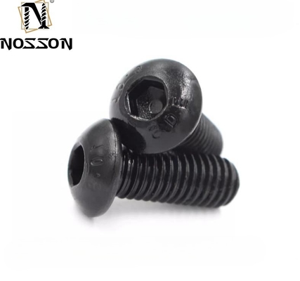 메트릭 블랙 알로이 스틸 버튼 헤드 헥스 드라이브 스크루 ISO7380 및 중량용 응용 용도 메트릭 측정 시스템