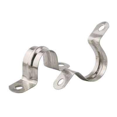 스테인리스 스틸 칼러 파이프 클램프 제조 공정에서 OEM 지원을 위해 맞춤형 진크 마무리 중량 클램프