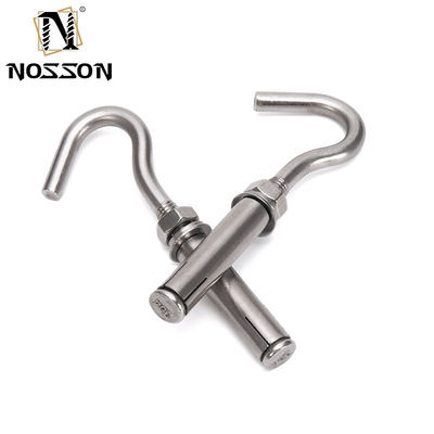 검은색 마감 M8 M18 스테인리스 스틸 SS304 SS316 A2 A4 J 타입 앵커 볼트 산업 및 건설용