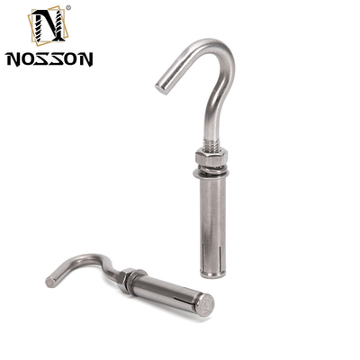 검은색 마감 M8 M18 스테인리스 스틸 SS304 SS316 A2 A4 J 타입 앵커 볼트 산업 및 건설용