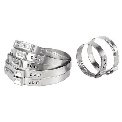 평면 단일 귀 PEX 파이프 펌프 칩과 헤비 듀티 볼트 클램프 유형 및 사용자 정의 지원 OEM