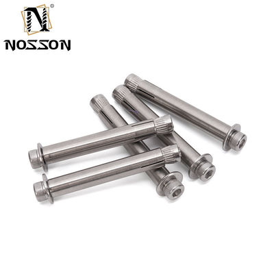 표본 M12 등급 8.8 GS 밸런াইজ 스틸 헥스 헤드 안티 스키드 상어 핀 수갑 앵커 볼트 ISO 표준 귀하의 요구 사항