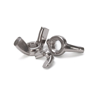 메트릭 측정 시스템 날개 견과류 DIN315 M3 M4 M5 M6 M8 경쟁적인 소매 산업에 직접 판매되는 스테인리스 스틸